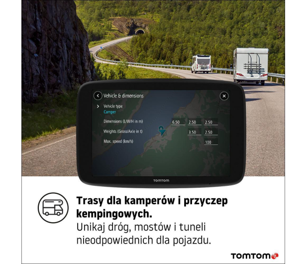 TomTom Nawigacja TomTom GO Camper Max # - 1464600 - zdjęcie 3